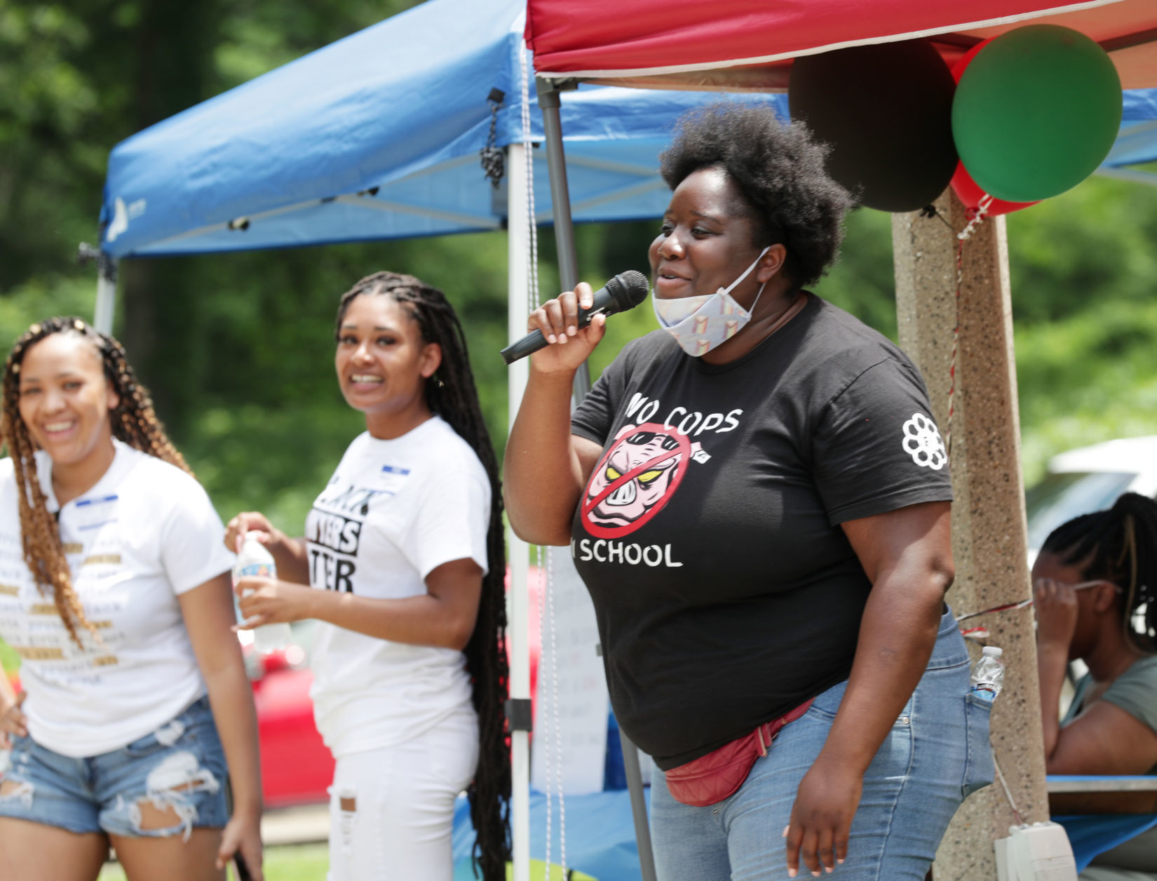 Juneteenth rally at Olin Park